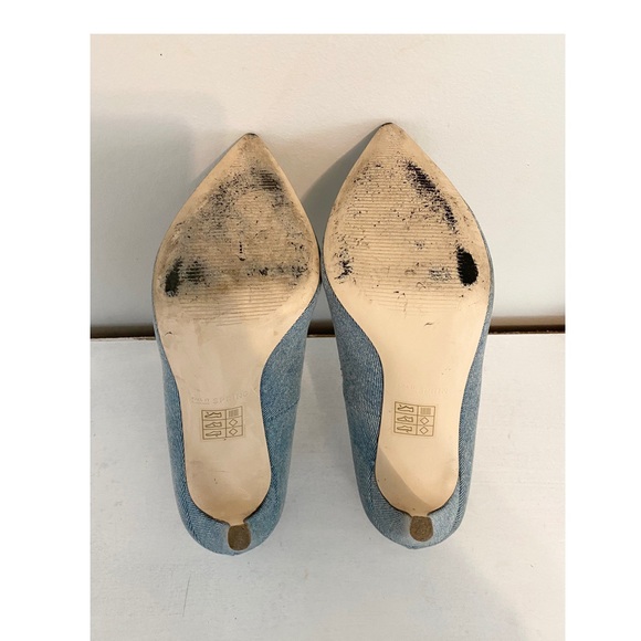 ‘EUC Jean Material Heels’-Denim Material - Picture 2 of 6